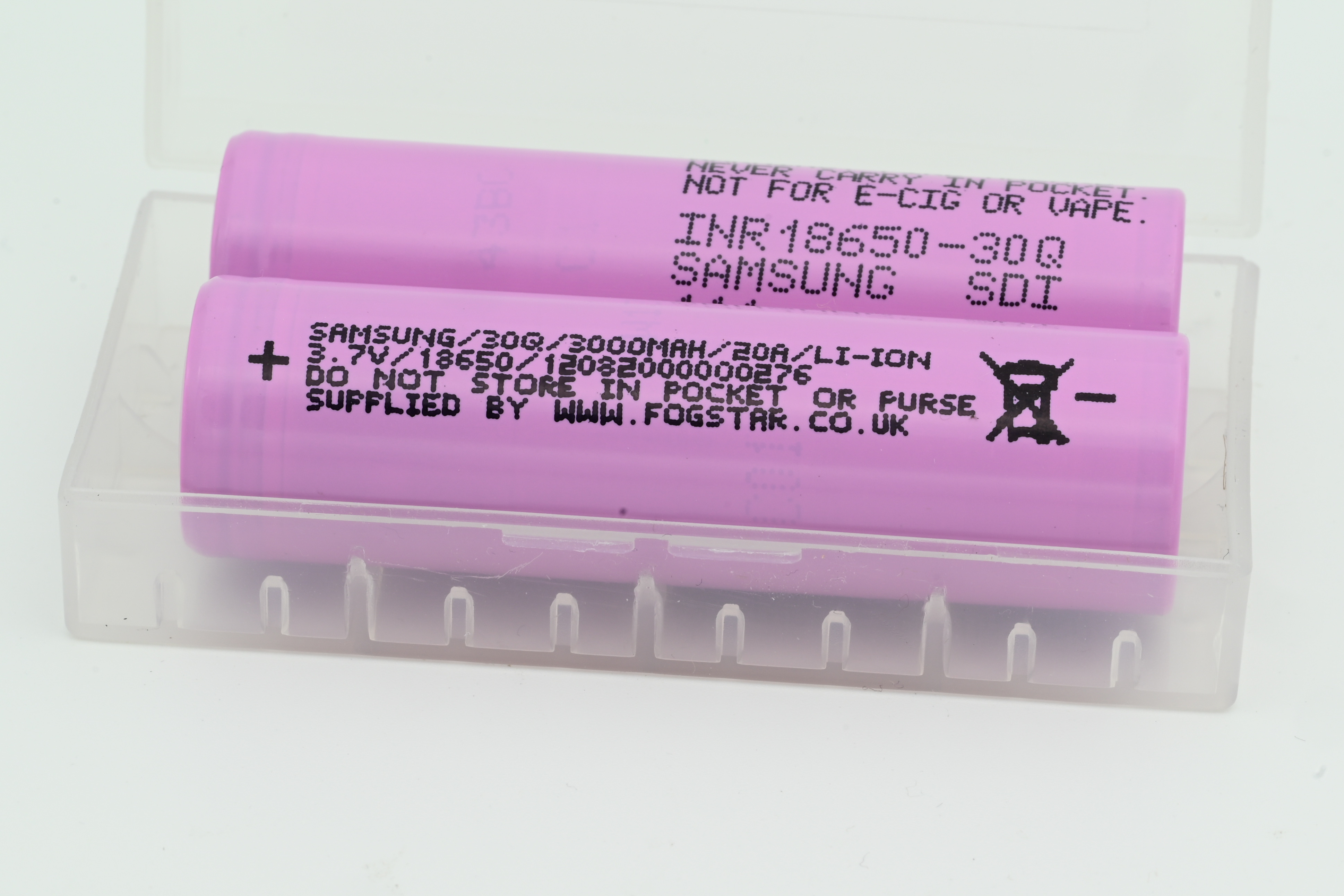 Samsung 18650 3,000mAH Cells (Pair)